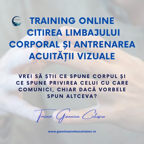 Training citire body language și acuitate vizuală